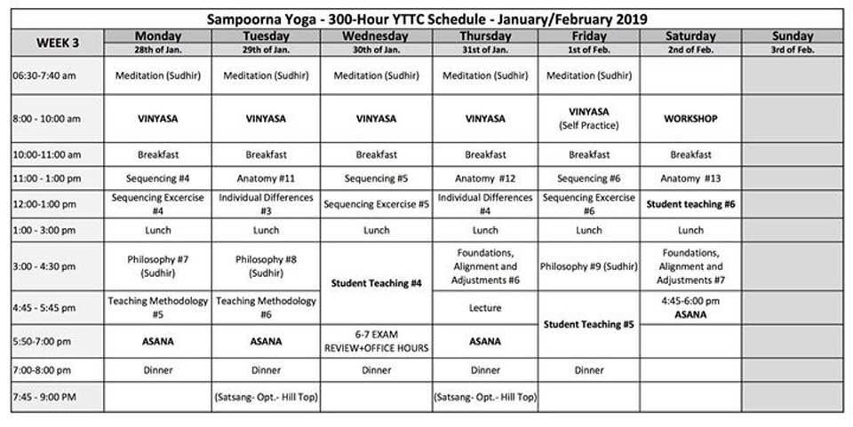 300 hour yoga teacher training India